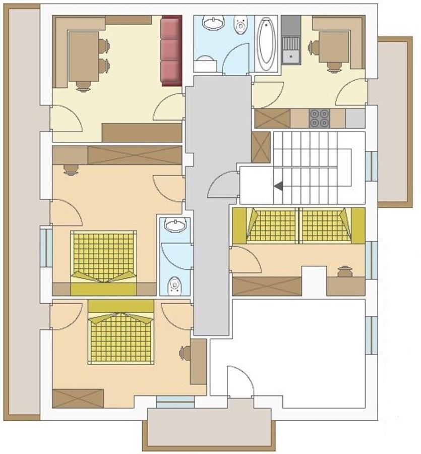 Cesa Gravina Suaut Appartement Urtijëi Buitenkant foto